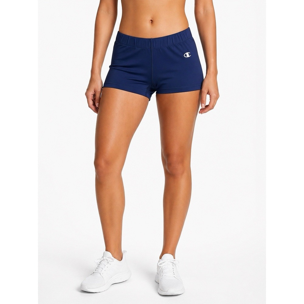 Champion Athletic Compression Shorts Women's XS Navy Blue Double Dry